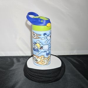 NWT 12oz Bluey and Bingo Sublimated Sippy Cup